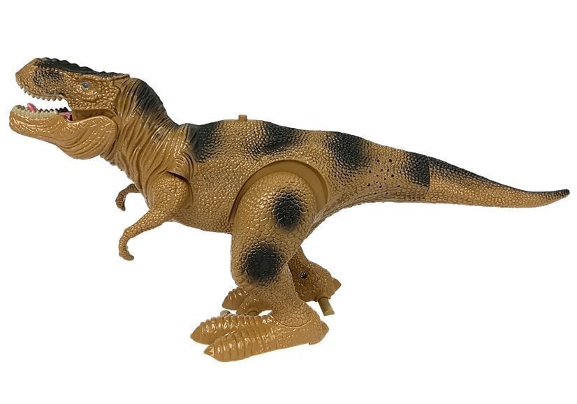 Judantis dinozauras Tiranozauras su garso ir šviesos efektais kaina ir informacija | Žaislai berniukams | pigu.lt