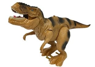 Dinozauras Tyrannosaurus Rex, 1 vnt., rudas цена и информация | Игрушки для мальчиков | pigu.lt