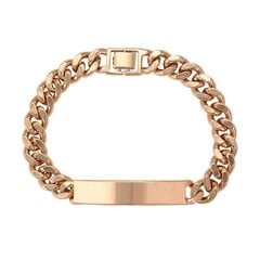 Позолоченный браслет c  покрытием из розового золота цена и информация | Женские браслеты | pigu.lt