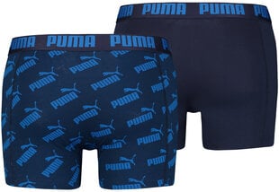 Puma Hижнее белье Men Aop Boxer Blue 935054 02/XL цена и информация | Трусы | pigu.lt