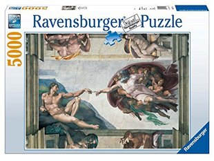 Dėlionė Ravensburger Mikelandželas, 5000 det. kaina ir informacija | Dėlionės (puzzle) | pigu.lt