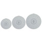 Silikoninių dangtelių rinkinys CosmoØ, 20/26/30 cm, pilkas, 3 vnt. kaina ir informacija | Virtuvės įrankiai | pigu.lt