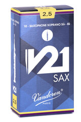 Liežuvėlis soprano saksofonui Vandoren V21 SR8025 Nr. 2.5 kaina ir informacija | Priedai muzikos instrumentams | pigu.lt