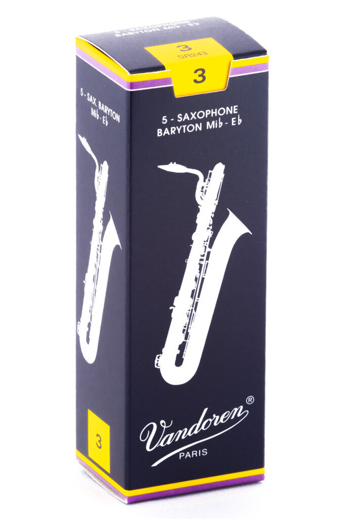 Liežuvėlis baritono saksofonui Vandoren Traditional SR243 Nr. 3.0 цена и информация | Priedai muzikos instrumentams | pigu.lt