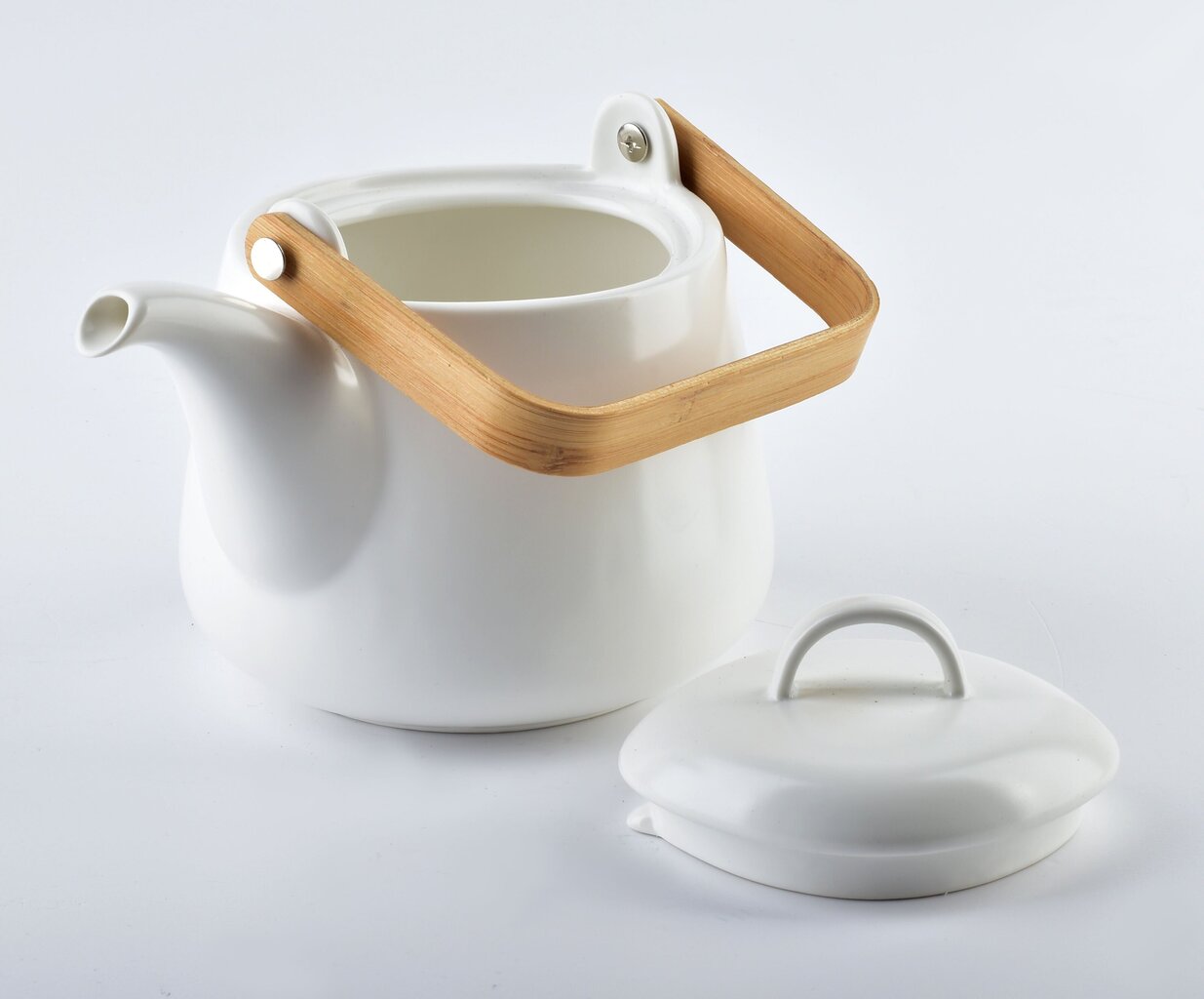 Happy arbatinukas, 1.1 l, baltas kaina ir informacija | Kavinukai, virduliai | pigu.lt