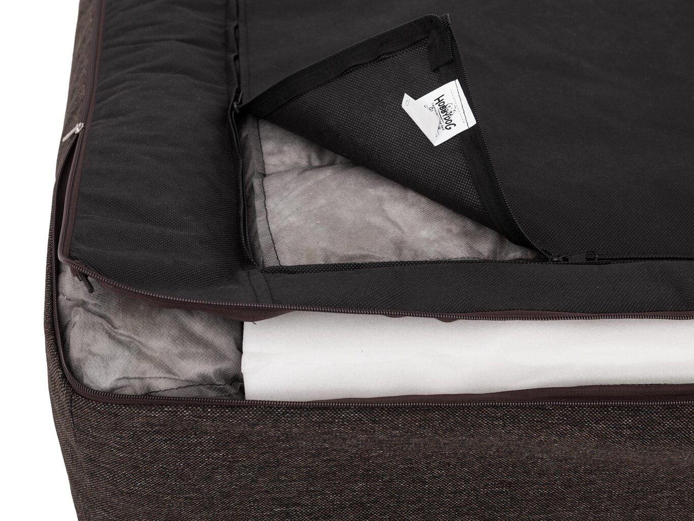Hobbydog guolis Glamour New Brown Inari, L, 78x53 cm kaina ir informacija | Guoliai, pagalvėlės | pigu.lt