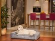 Hobbydog guolis Glamour New Grey Fancy, XL, 98x66 cm kaina ir informacija | Guoliai, pagalvėlės | pigu.lt