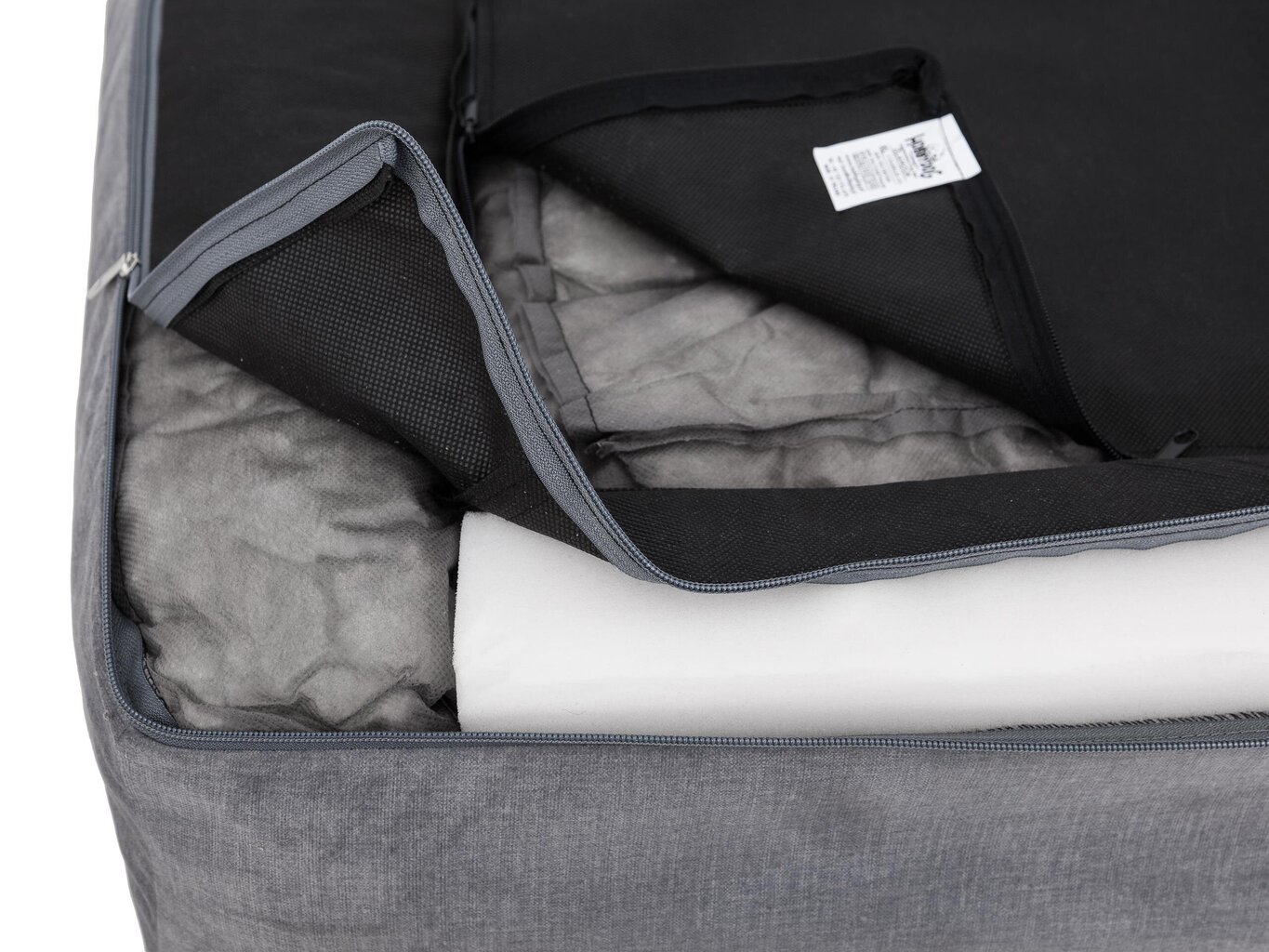 Hobbydog guolis Glamour New Grey Fancy, XXL, 116x78 cm kaina ir informacija | Guoliai, pagalvėlės | pigu.lt