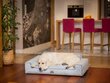 Hobbydog guolis Glamour New Light Grey Inari, XXL, 116x78 cm kaina ir informacija | Guoliai, pagalvėlės | pigu.lt