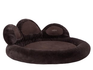 Hobbydog guolis Exclusive Paw Brown, XL, 85x85 cm kaina ir informacija | Guoliai, pagalvėlės | pigu.lt