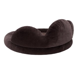 Hobbydog лежак Exclusive Paw Brown, XXL, 105x105 см цена и информация | Лежаки, домики | pigu.lt