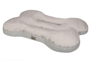 Hobbydog čiužinys Bone Light Grey Fur, M, 95x67 cm kaina ir informacija | Guoliai, pagalvėlės | pigu.lt