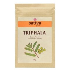 Triphala mišinio milteliai Sattva Ayurveda, 100 g kaina ir informacija | Arbatos ir vaistažolės | pigu.lt