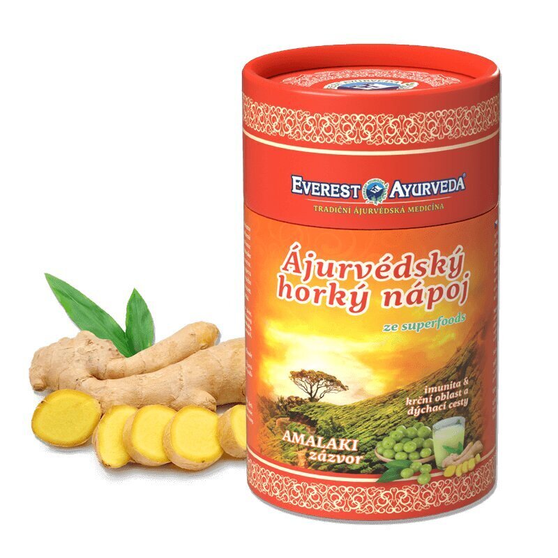 Ajurvedinis gėrimas Everest Ayurveda Amla Ginger, 100 g kaina ir informacija | Arbatos ir vaistažolės | pigu.lt
