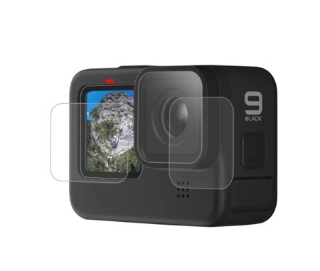Telesin apsauginė GoPro Hero 9 / Hero 10 kamerų plevelė kaina ir informacija | Dėklai vaizdo kameroms | pigu.lt