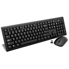 Клавиатура и мышь V7 CKW200US-E цена и информация | Клавиатуры | pigu.lt