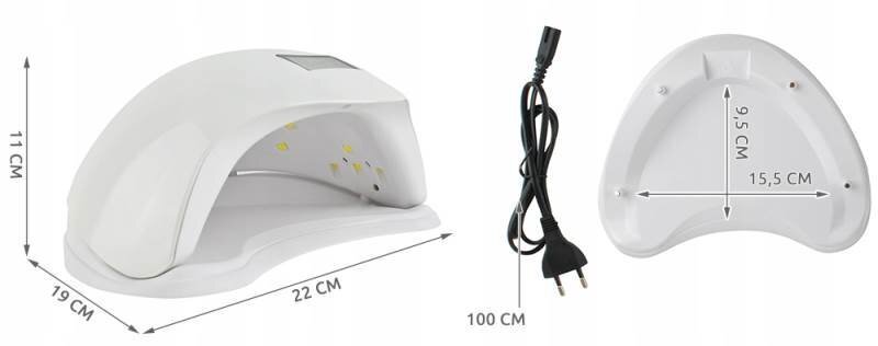Beautylushh UV/LED kaina ir informacija | Manikiūro, pedikiūro aparatai | pigu.lt