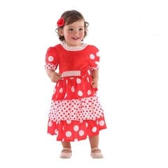 Маскарадные костюмы для младенцев Красный Танцовщица фламенко цена и информация | Карнавальные костюмы | pigu.lt