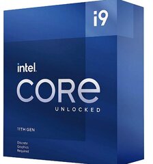 Intel Core i9-11900KF 8C/16T 3.50 GHz kaina ir informacija | Procesoriai (CPU) | pigu.lt