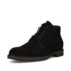 Ботинки мужские Nicolo Ferretti, черные цена и информация | Мужские ботинки | pigu.lt
