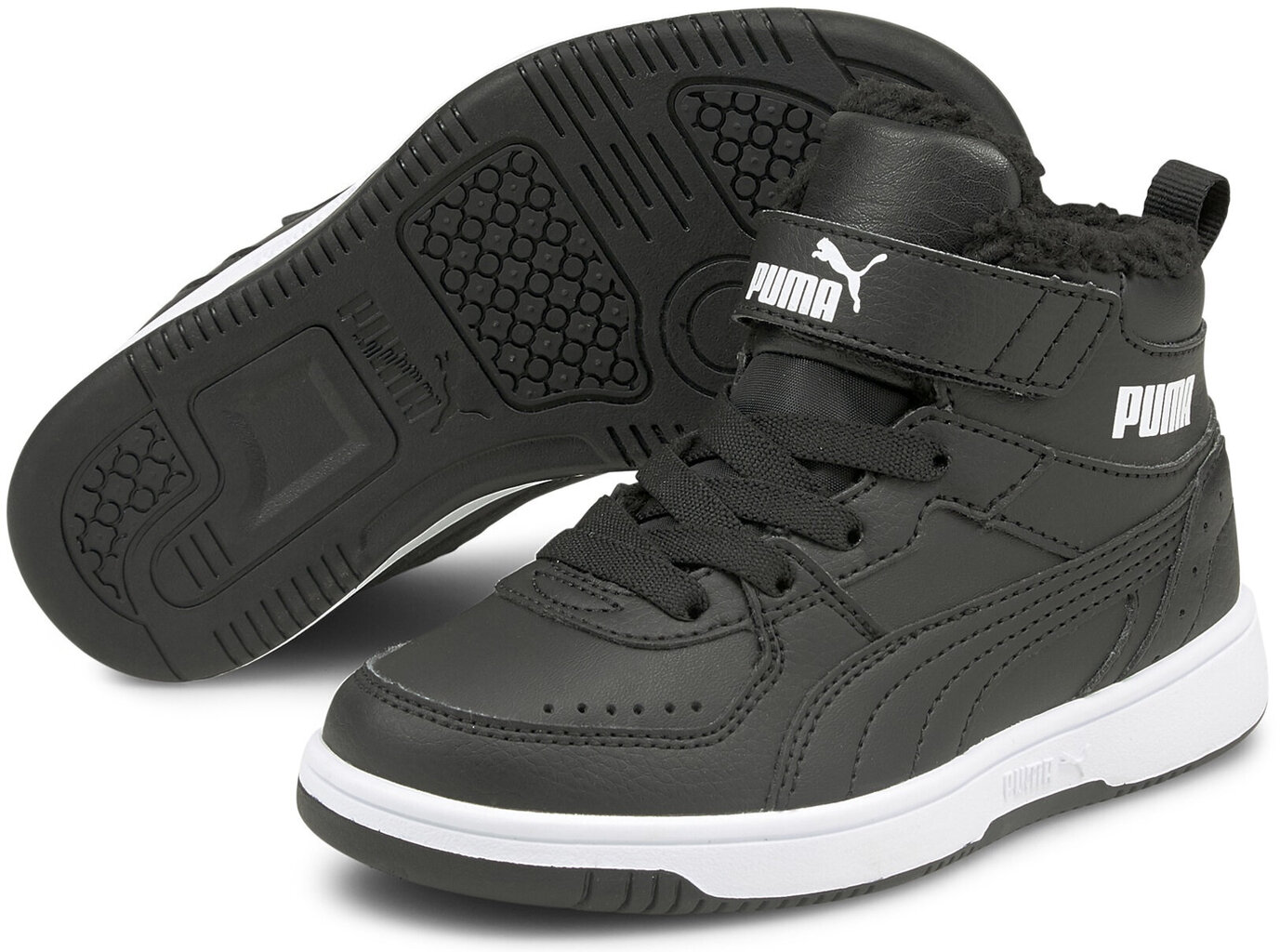 Sportiniai batai vaikams Puma Rebound, juodi kaina | pigu.lt