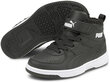 Sportiniai batai vaikams Puma Rebound, juodi цена и информация | Sportiniai batai vaikams | pigu.lt