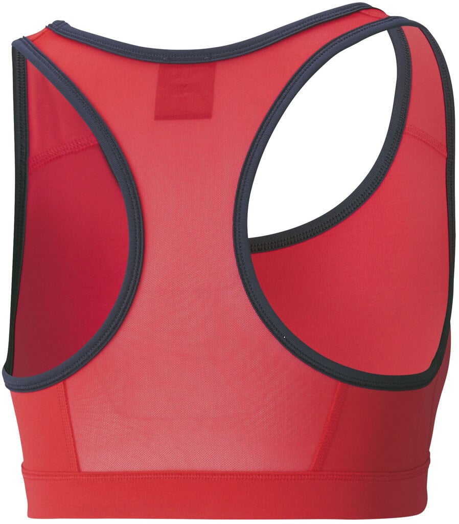 Sportinė liemenėlė moterims Puma Mid Impact 4Keeps Coral 520304 89, raudona kaina ir informacija | Sportinė apranga moterims | pigu.lt