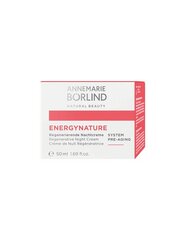 Naktinis veido kremas Annemarie Borlind Energy Nature Regenerative, 50 ml kaina ir informacija | Veido kremai | pigu.lt