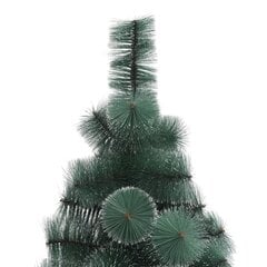 Dirbtinė Kalėdų eglutė su stovu, 180 cm, žalia цена и информация | Искусственные елки | pigu.lt