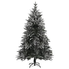 Dirbtinė Kalėdų eglutė su sniegu, 120 cm, žalia цена и информация | Искусственные елки | pigu.lt