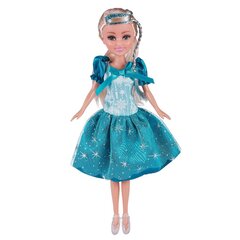 Lėlė kūgelyje Sparkle girlz Winter Princess 10017BQ1 kaina ir informacija | Žaislai mergaitėms | pigu.lt