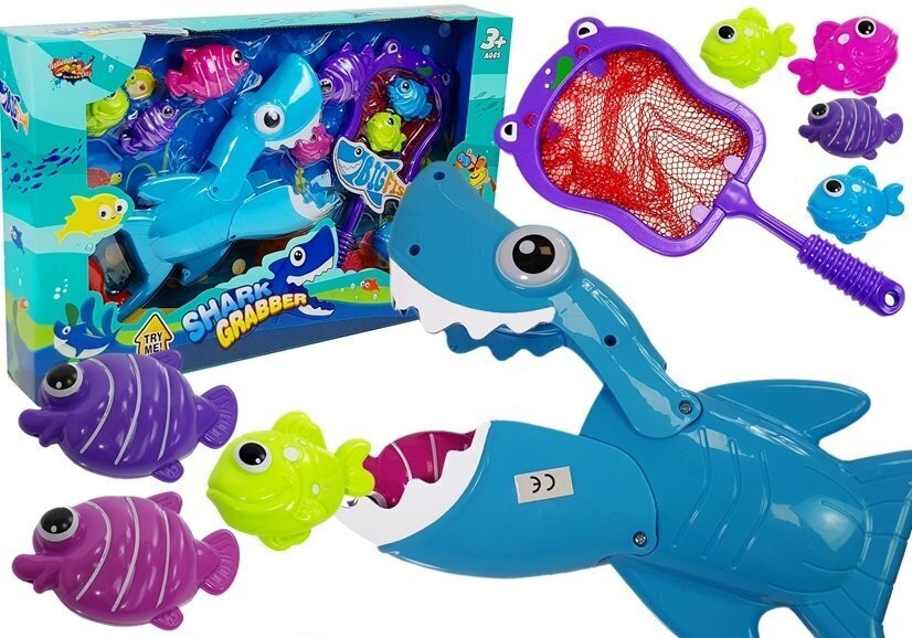 Vonios žaislų rinkinys "Ryklys" kaina ir informacija | Žaislai kūdikiams | pigu.lt