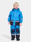 Didriksons lietaus komplektas Boardman, mėlynas, juodas kaina ir informacija | Lietaus rūbai vaikams | pigu.lt