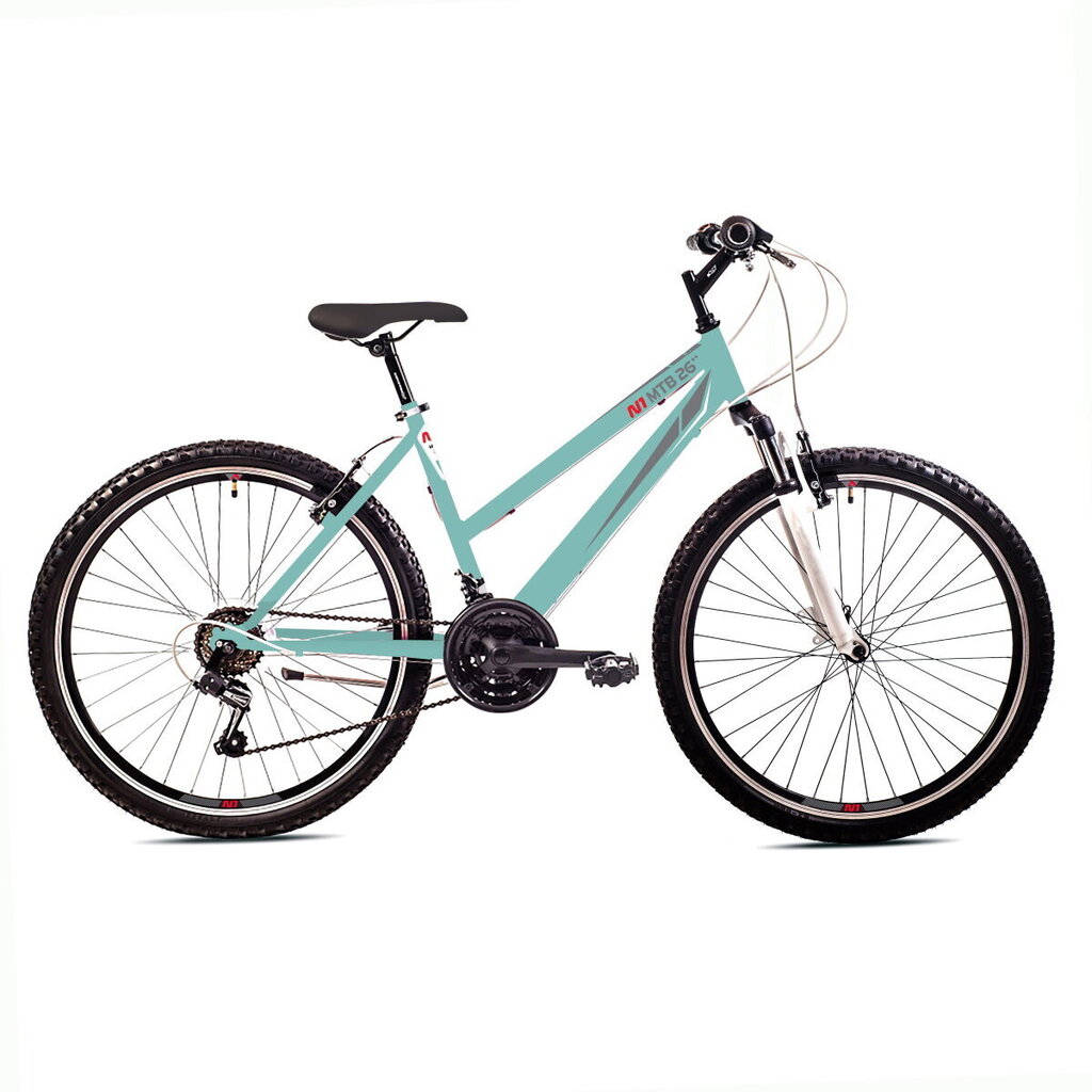 Kalnų dviratis N1 MTB 1.0 Lady 26", šviesiai žalias kaina | pigu.lt