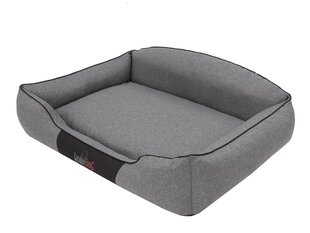 Hobbydog лежак Royal Dark Grey Ekolen, XXL, 110x85 см цена и информация | Лежаки, домики | pigu.lt