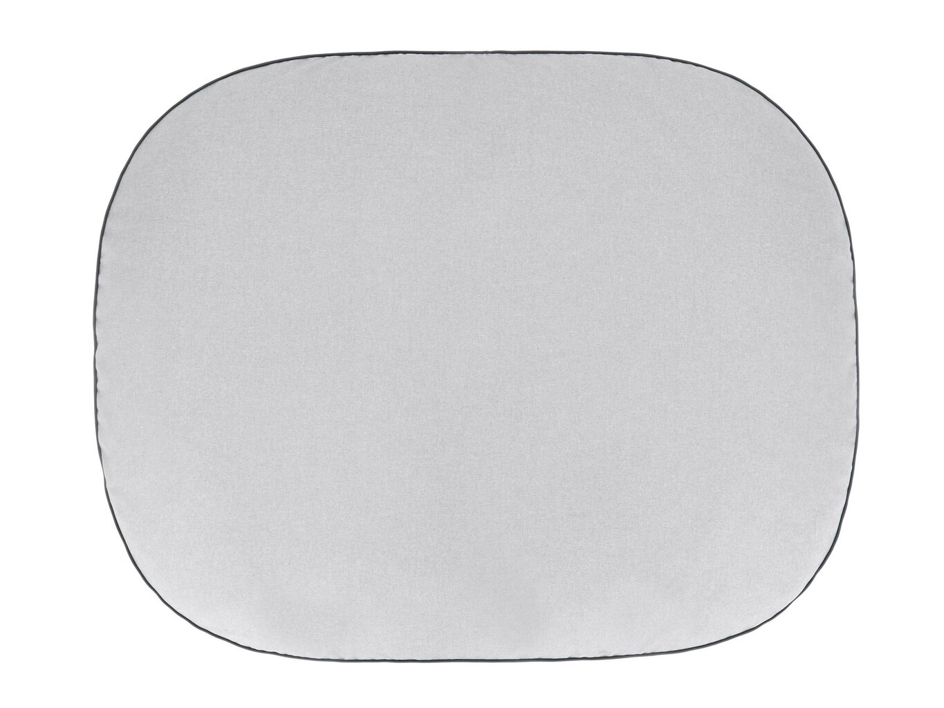 Hobbydog čiužinys Oval Light Grey Ekolen M, 70x50 cm kaina ir informacija | Guoliai, pagalvėlės | pigu.lt