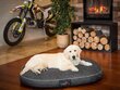 Hobbydog čiužinys Oval Black Ekolen XL, 108x85 cm kaina ir informacija | Guoliai, pagalvėlės | pigu.lt