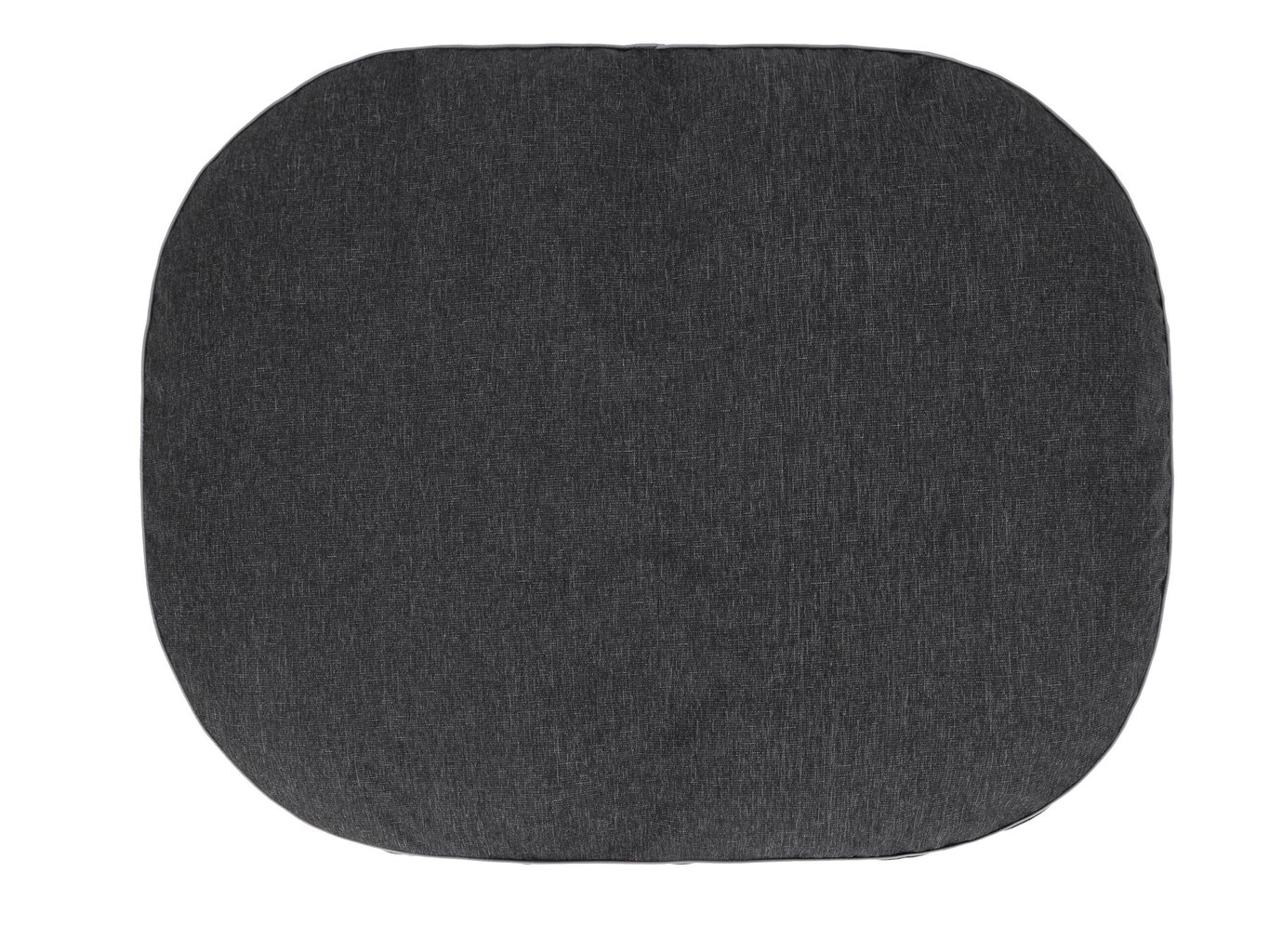 Hobbydog čiužinys Oval Black Ekolen XXL, 130x100 cm kaina ir informacija | Guoliai, pagalvėlės | pigu.lt
