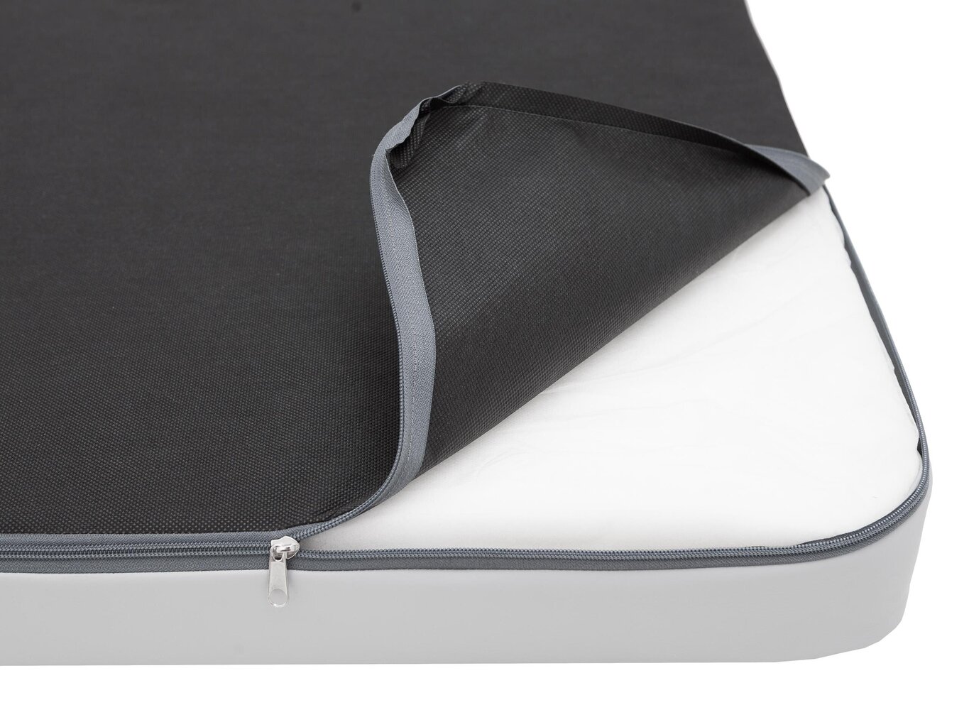 Hobbydog čiužinys Premium Light Grey Ekolen/Skaj M, 80x54 cm цена и информация | Guoliai, pagalvėlės | pigu.lt