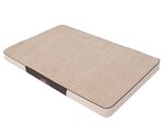 Hobbydog čiužinys Premium Beige Velvet/Beige Skaj L, 100x67 cm