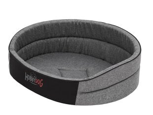 Hobbydog лежак Foam Dark Grey Ekolen R2, 47x33 см цена и информация | Лежаки, домики | pigu.lt