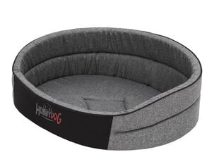 Hobbydog лежак Foam Dark Grey Ekolen R3, 52x38 см цена и информация | Лежаки, домики | pigu.lt