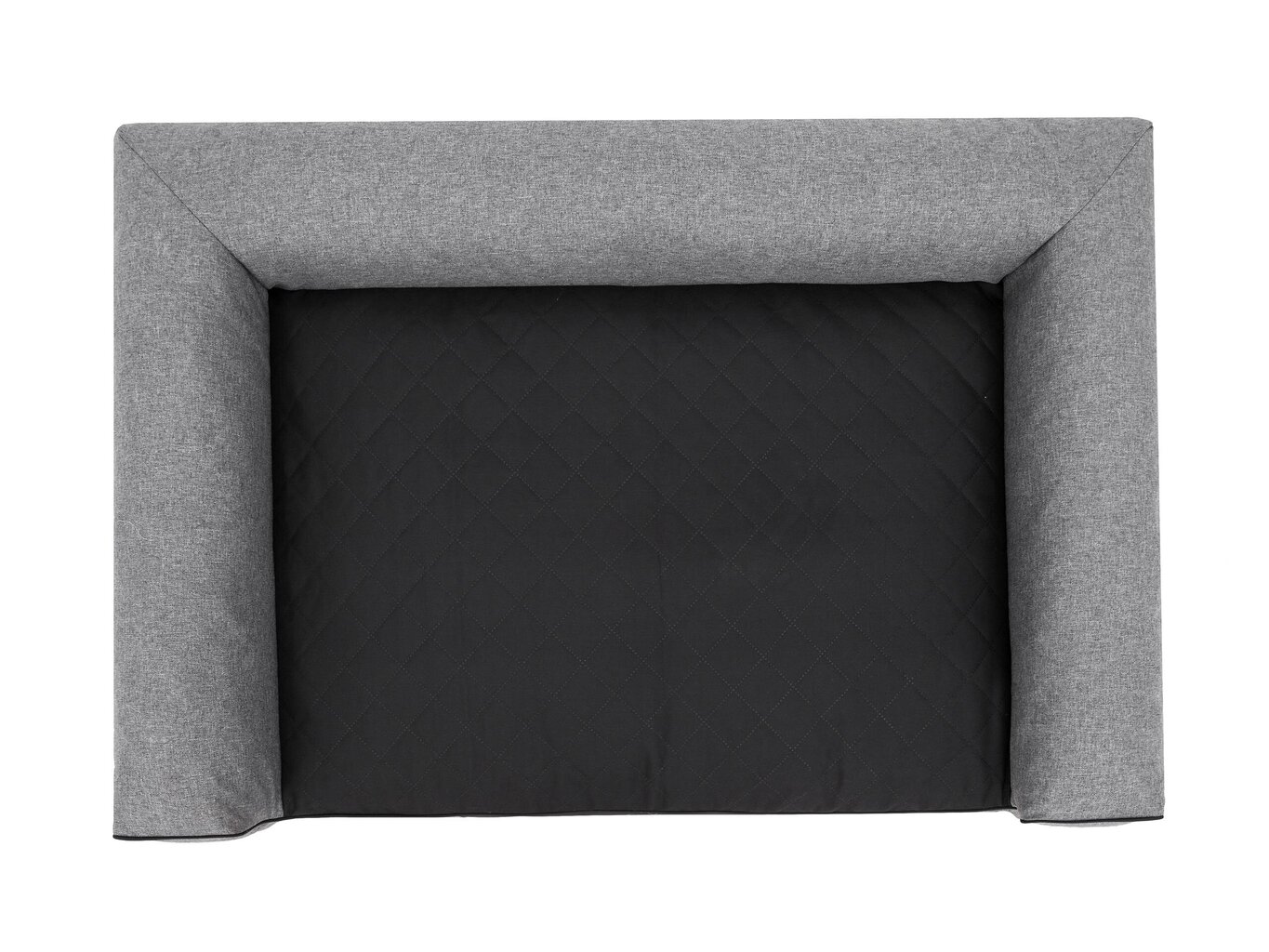 Hobbydog guolis Victoria Dark Grey Ekolen L, 80x55 cm kaina ir informacija | Guoliai, pagalvėlės | pigu.lt