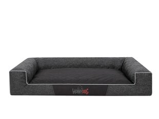 Hobbydog guolis Victoria Black Ekolen XL, 100x66 cm kaina ir informacija | Guoliai, pagalvėlės | pigu.lt