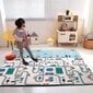 Apverčiamas XXL putplasčio kilimėlis - 200 x 180 x 1 cm цена и информация | Lavinimo kilimėliai | pigu.lt