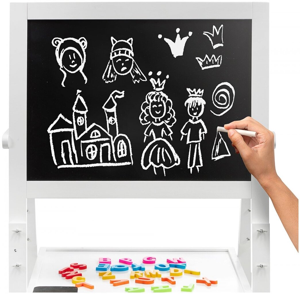 Dvipusė mokyklinė lenta vaikams kaina ir informacija | Lavinamieji žaislai | pigu.lt