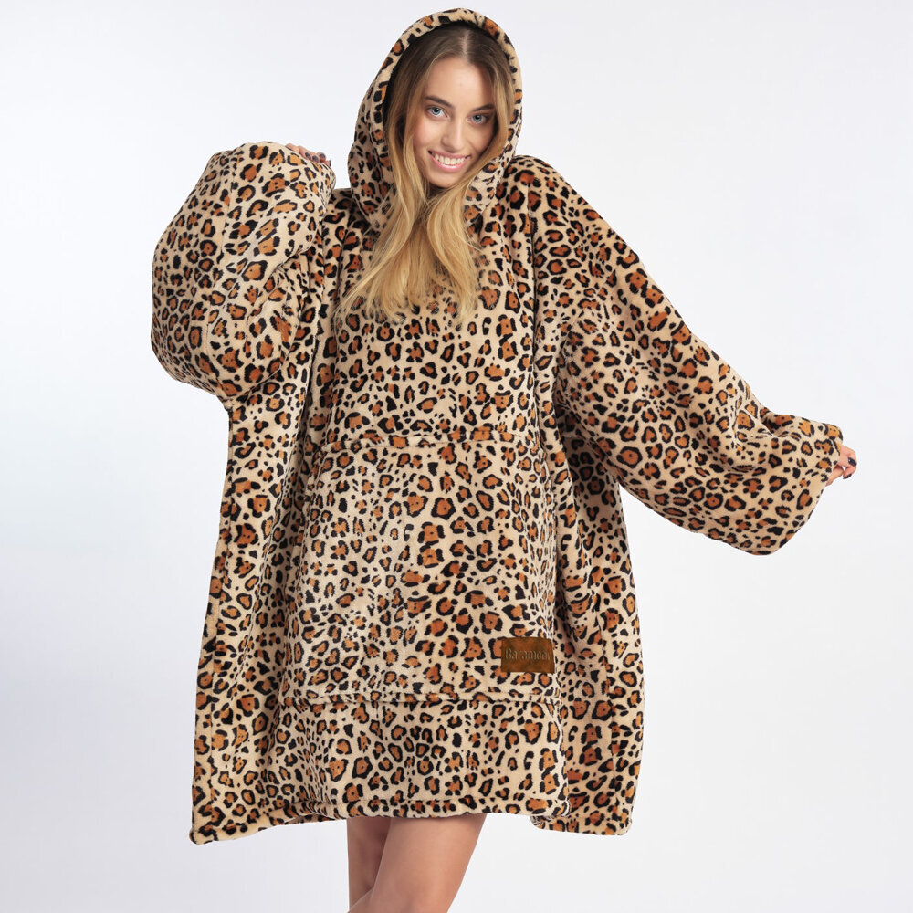 BARAMOOR džemperis - pledas "Leopard" kaina ir informacija | Originalūs džemperiai | pigu.lt