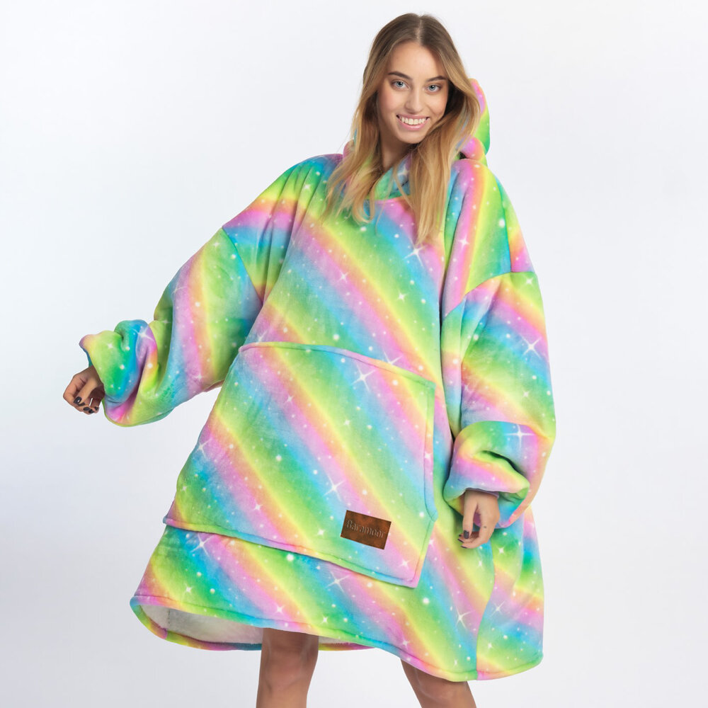 BARAMOOR džemperis - pledas "Rainbow" kaina | pigu.lt