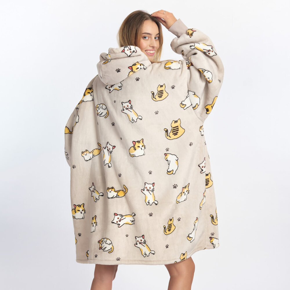 BARAMOOR džemperis - pledas "Kitty" kaina ir informacija | Originalūs džemperiai | pigu.lt
