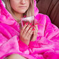 BARAMOOR džemperis - pledas "Hot pink" kaina ir informacija | Originalūs džemperiai | pigu.lt